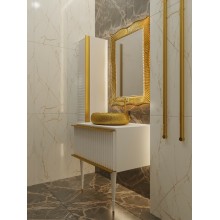 Тумба под раковину Boheme Armadi Art Vallessi Avangarde Canale 80 843-080-WG подвесная Белый Золото