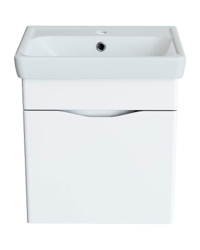 Тумба с раковиной Orange Topline-Monaco 50 TP-MO50+RA Белый глянец