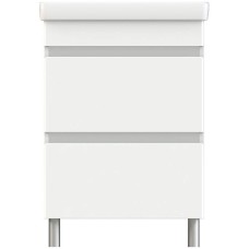 Тумба с раковиной Orange Topline-Lyon 60 TLNF60+RA Белый глянец