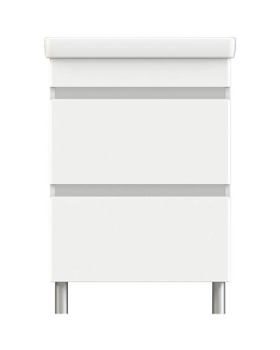 Тумба с раковиной Orange Topline-Lyon 60 TLNF60+RA Белый глянец