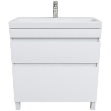 Тумба с раковиной Iddis Zodiac 80 ZOD8CBFi95K Белая