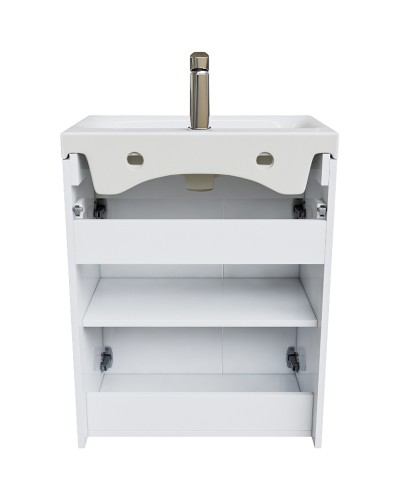 Тумба с раковиной Iddis Zodiac 60 ZOD6CDFi95K Белая