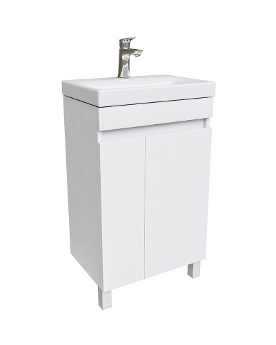 Тумба с раковиной Iddis Zodiac 50 ZOD5CDFi95K Белая