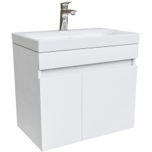 Тумба с раковиной Iddis Zodiac 60 ZOD6CD0i95K подвесная Белая