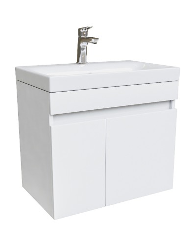 Тумба с раковиной Iddis Zodiac 60 ZOD6CD0i95K подвесная Белая