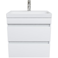 Тумба с раковиной Iddis Zodiac 60 ZOD6CB0i95K подвесная Белая