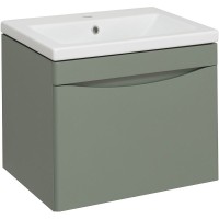 Тумба под раковину Runo Афина 60 00-00001205 подвесная Цемент