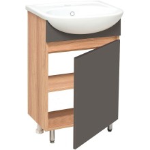 Тумба под раковину Runo Лада 40 00-00001195 Графит