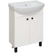 Тумба под раковину Runo Римини 65 00-00001254 Белая