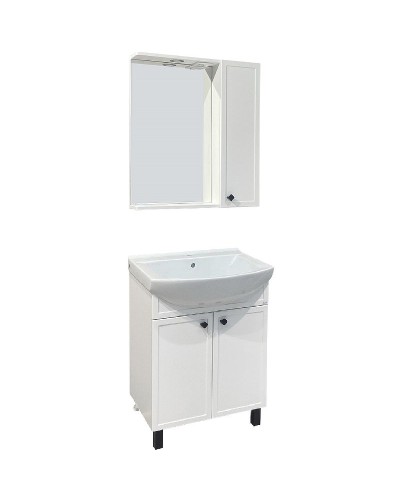 Тумба под раковину Runo Римини 65 00-00001254 Белая