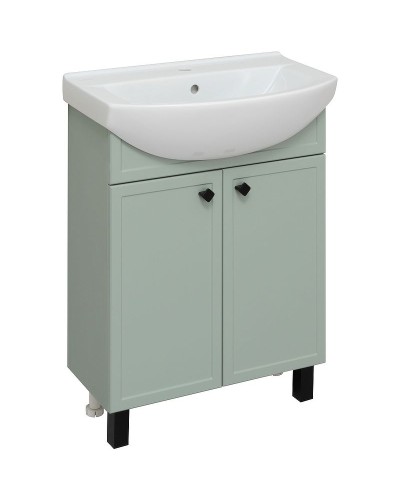 Тумба под раковину Runo Римини 65 00-00001273 Мята