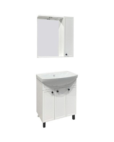 Тумба под раковину Runo Римини 75 00-00001255 Белая