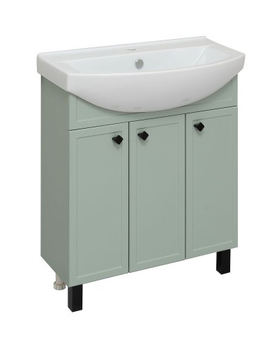Тумба под раковину Runo Римини 75 00-00001275 Мята