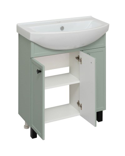 Тумба под раковину Runo Римини 75 00-00001275 Мята