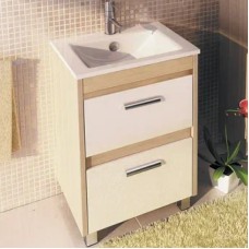 Тумба с раковиной Comforty Тулуза 60 00003129378 Сосна лоредо