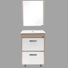 Тумба с раковиной Comforty Тулуза 60 00003129378 Сосна лоредо