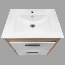 Тумба с раковиной Comforty Тулуза 60 00003129378 Сосна лоредо