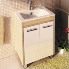 Тумба с раковиной Comforty Тулуза 60 00003129012 Сосна лоредо