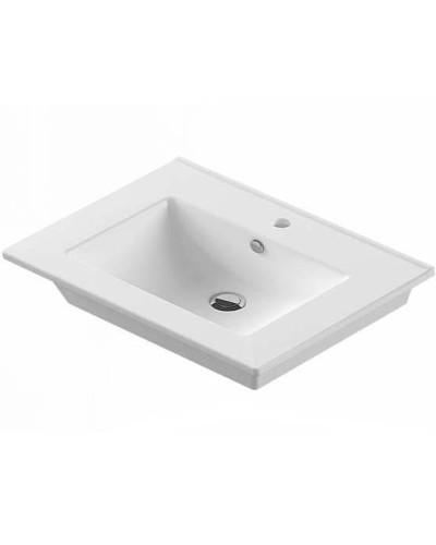 Тумба с раковиной Comforty Тулуза 75 00003132328 Сосна лоредо