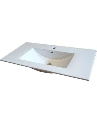 Тумба с раковиной Comforty Бредфорд 90 00-00009403 Дуб темный