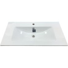 Тумба с раковиной Comforty Бонн 90 00-00011781 подвесная Дуб дымчатый