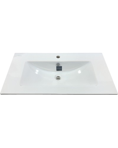 Тумба с раковиной Comforty Бонн 90 00-00011781 подвесная Дуб дымчатый