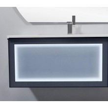 Тумба с раковиной Orans BC-9013-1200L 120 90131200L подвесная Matt Deep Ocean