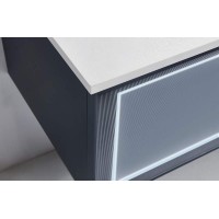 Тумба с раковиной Orans BC-9013-1200L 120 90131200L подвесная Matt Deep Ocean