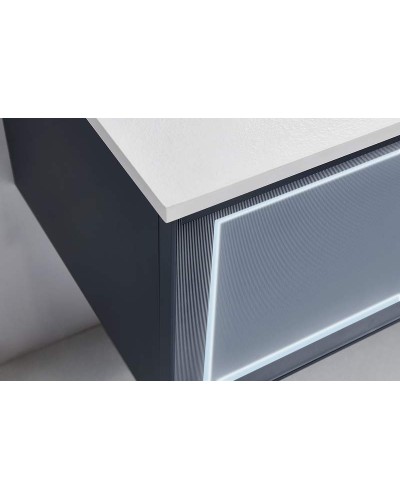 Тумба с раковиной Orans BC-9013-1200L 120 90131200L подвесная Matt Deep Ocean