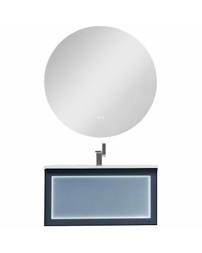 Тумба с раковиной Orans BC-9013-800 80 9013800 подвесная Matt Deep Ocean