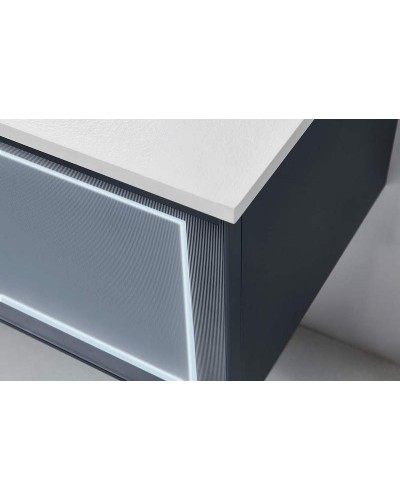 Тумба с раковиной Orans BC-9013-800 80 9013800 подвесная Matt Deep Ocean