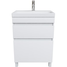 Тумба с раковиной Iddis Zodiac 60 ZOD6CBFi95K Белая