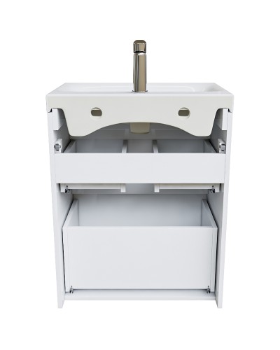 Тумба с раковиной Iddis Zodiac 60 ZOD6CBFi95K Белая