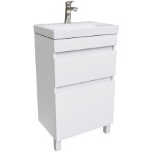 Тумба с раковиной Iddis Zodiac 50 ZOD5CBFi95K Белая