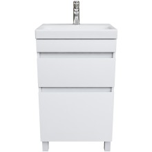 Тумба с раковиной Iddis Zodiac 50 ZOD5CBFi95K Белая