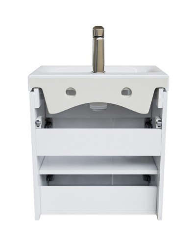 Тумба с раковиной Iddis Zodiac 50 ZOD5CD0i95K подвесная Белая