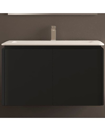 Тумба под раковину Cezares Stylus 94 55227 подвесная Nero grafite