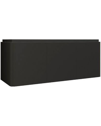 Тумба под раковину Cezares Stylus 140 55231 подвесная Nero grafite
