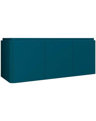 Тумба под раковину Cezares Stylus 140 55232 подвесная Blu Petrolio