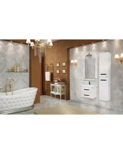 Тумба под раковину Bellezza Рокко 50 4633706000010 подвесная Белая