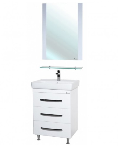 Тумба под раковину Bellezza Рокко 50 4633706310010 Белая