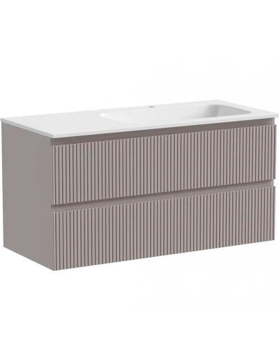 Тумба под раковину Sancos Snob T 100 R SNT100RSM подвесная Doha Soft