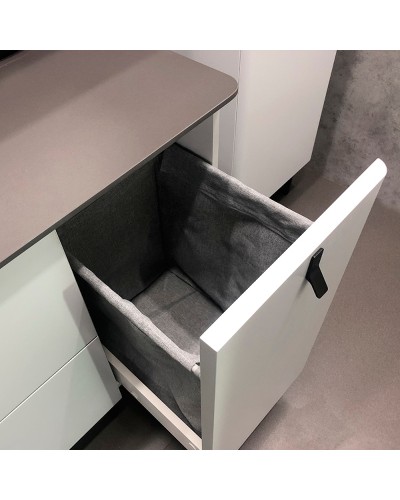 Тумба с раковиной Comforty Сорренто 90Н 00-00013520 Светло-серая