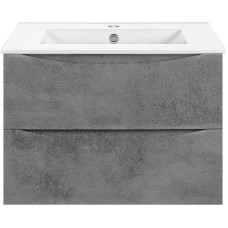 Тумба под раковину Vincea Mia Slim 60 VMC-2MC600S1BT подвесная Beton