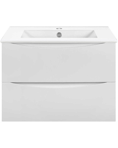 Тумба под раковину Vincea Mia Slim 60 VMC-2MC600S1GW подвесная G.White