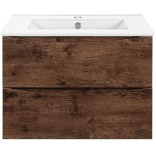 Тумба под раковину Vincea Mia Slim 60 VMC-2MC600S1RW подвесная R.Wood