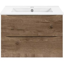 Тумба под раковину Vincea Mia Slim 60 VMC-2MC600S1VO подвесная V.Oak