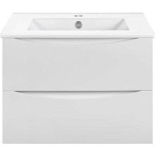 Тумба под раковину Vincea Mia Slim 70 VMC-2MC700S1GW подвесная G.White