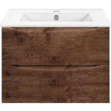 Тумба под раковину Vincea Mia Slim 70 VMC-2MC700S1RW подвесная R.Wood