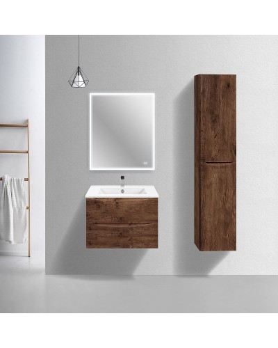 Тумба под раковину Vincea Mia Slim 70 VMC-2MC700S1RW подвесная R.Wood